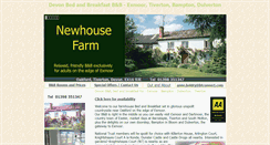 Desktop Screenshot of newhouse-farm-holidays.co.uk